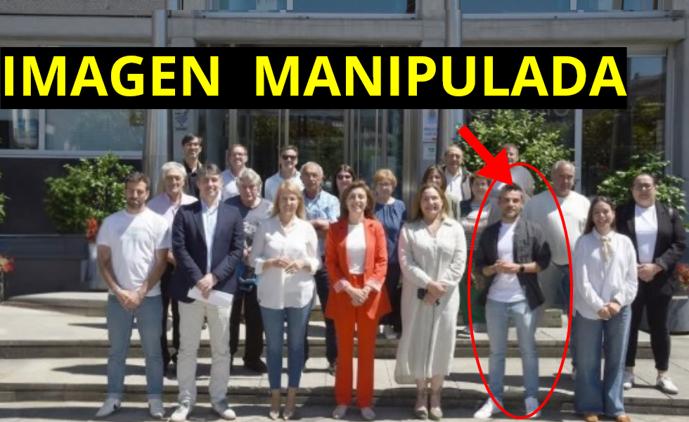 Hacen 'desaparecer' al número uno del PP de Salceda