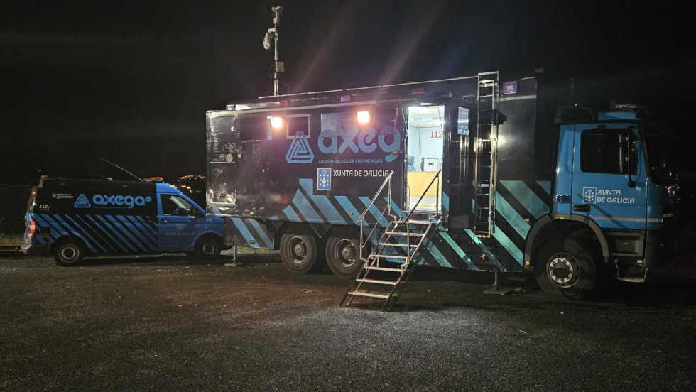 Éxito del simulacro de incendio en el túnel das Maceiras