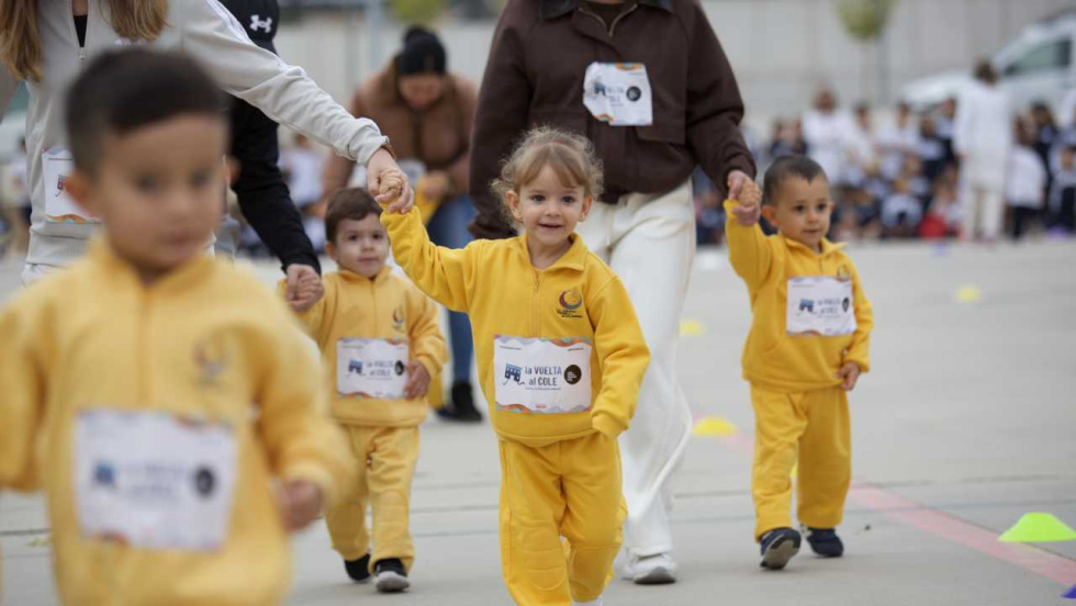 Más de 12.200 niños gallegos corren contra la leucemia infantil