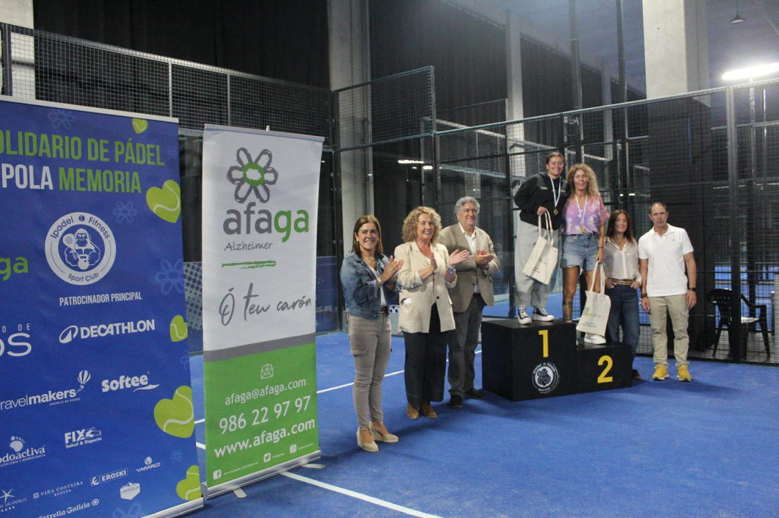 El pádel solidario de Mos reúne a 188 jugadores contra el Alzheimer
