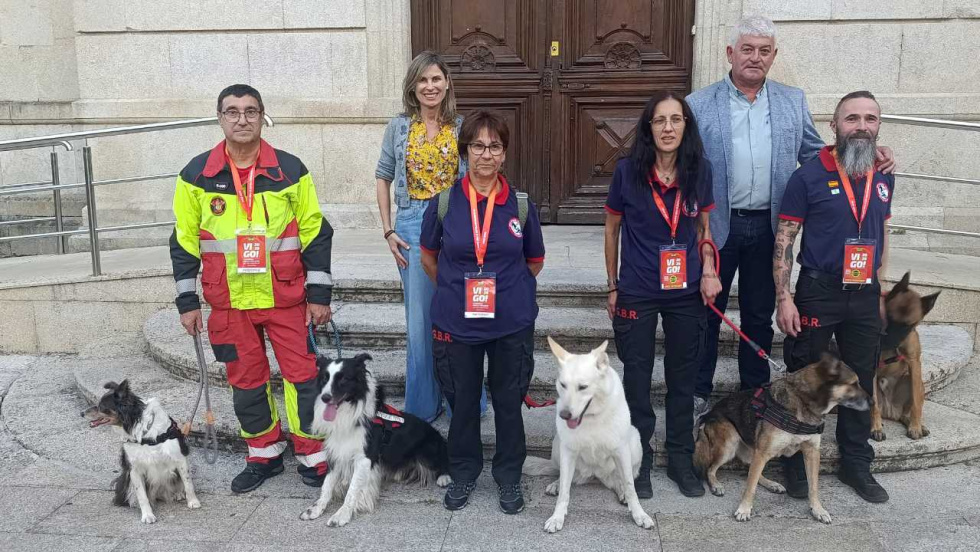 Ponteareas acoge las pruebas caninas de los Juegos Europeos