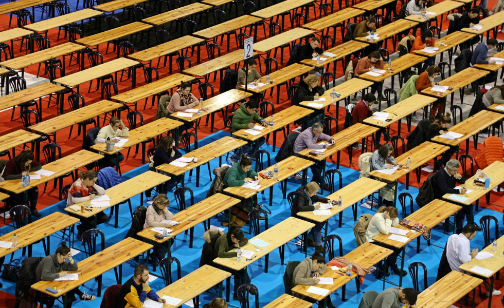 33.762 aspirantes a 2.223 plazas del Sergas se examinan desde el 24 de octubre