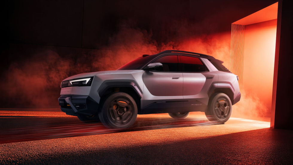 Chery presenta el OMODA X y anticipa robots humanoides y taxis aéreos
