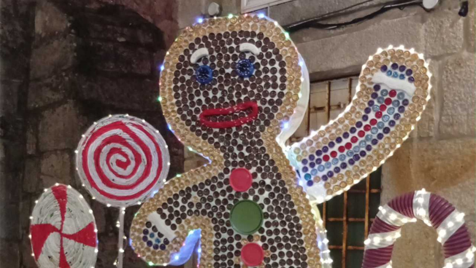 Baiona convoca adornos navideños gigantes con material reciclado