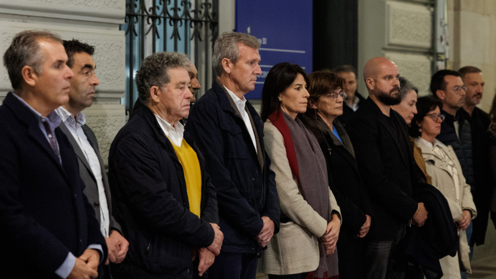 Minuto de silencio por las víctimas de Urda