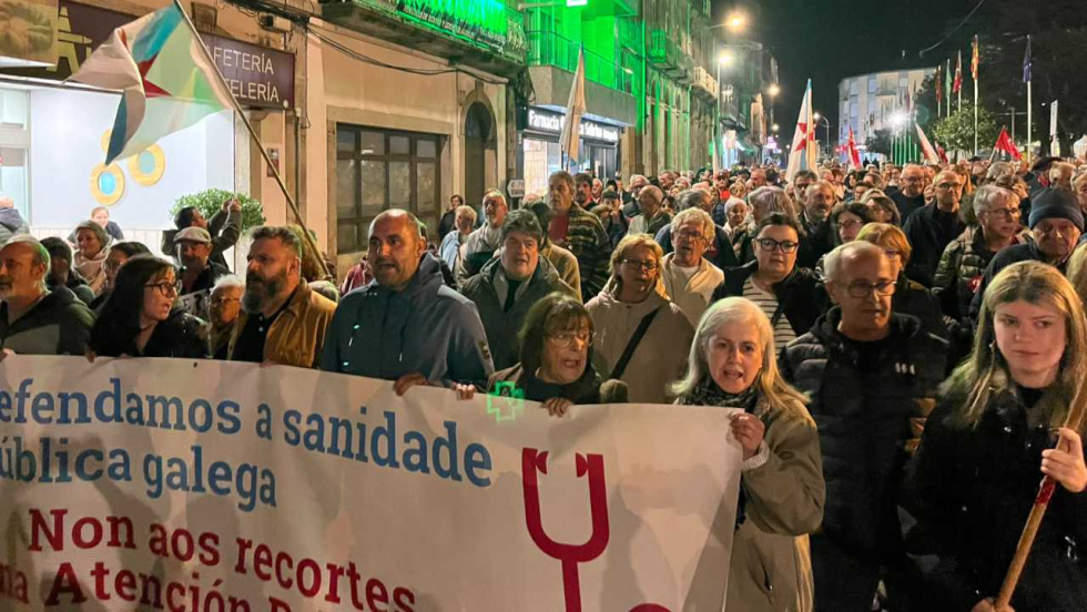A Guarda clama contra la falta de médicos: 2.400 sin facultativo
