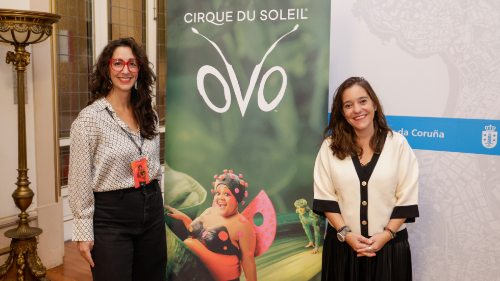 Cirque du Soleil vuelve a A Coruña con 'OVO' para despedir el año