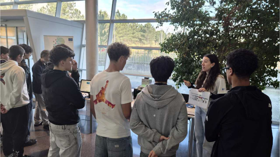 AIMEN acerca la tecnología láser a 60 estudiantes de O Porriño