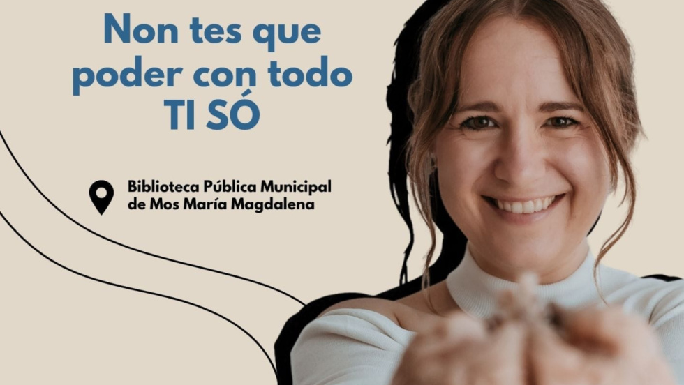 Charla sobre salud mental en la Biblioteca de Mos