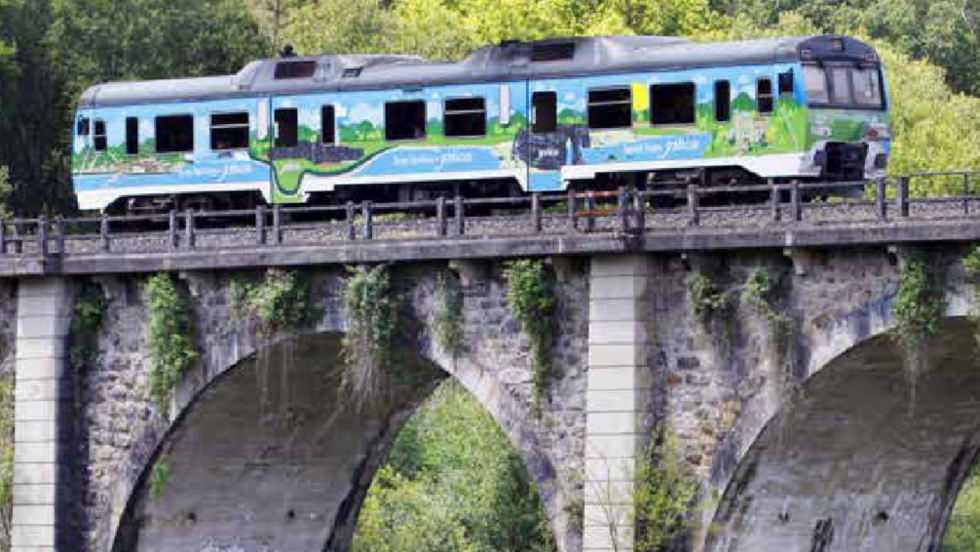Los Trenes Turísticos de Galicia cierran con un 93,4 % de ocupación