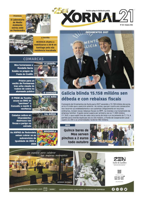 Publicamos número 222 de Xornal21