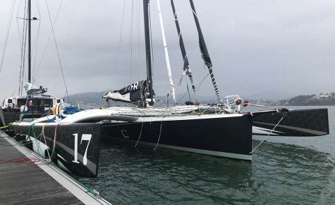 El Rayon Vert en el Monte Real Club de Yates. /&copy; Carlos Rúa