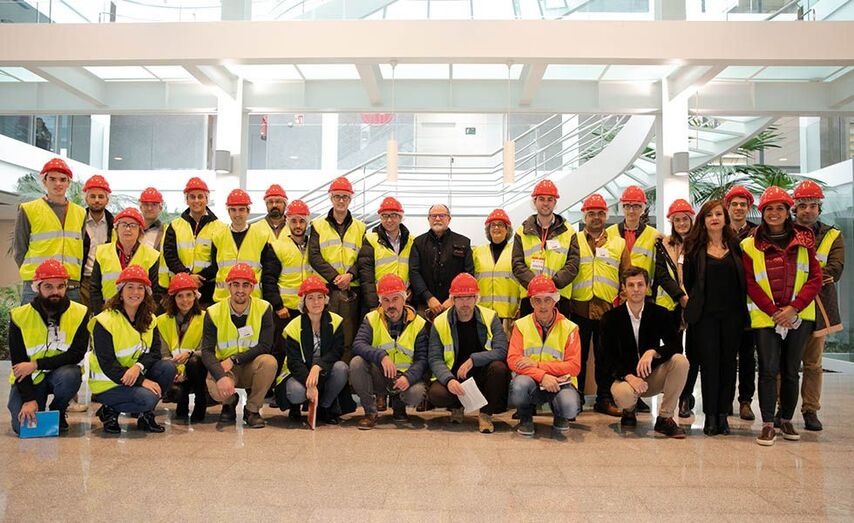 Los participantes, durante la visita a las instalaciones de CITIC Censa.