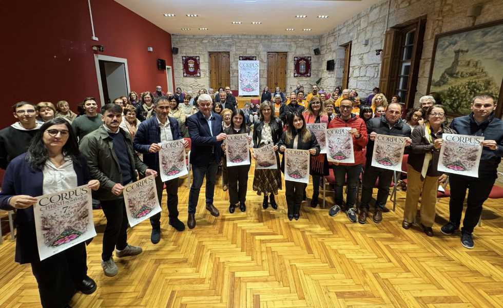 Estela Martínez  gana el concurso del cartel del Corpus Christi 2026 de Ponteareas