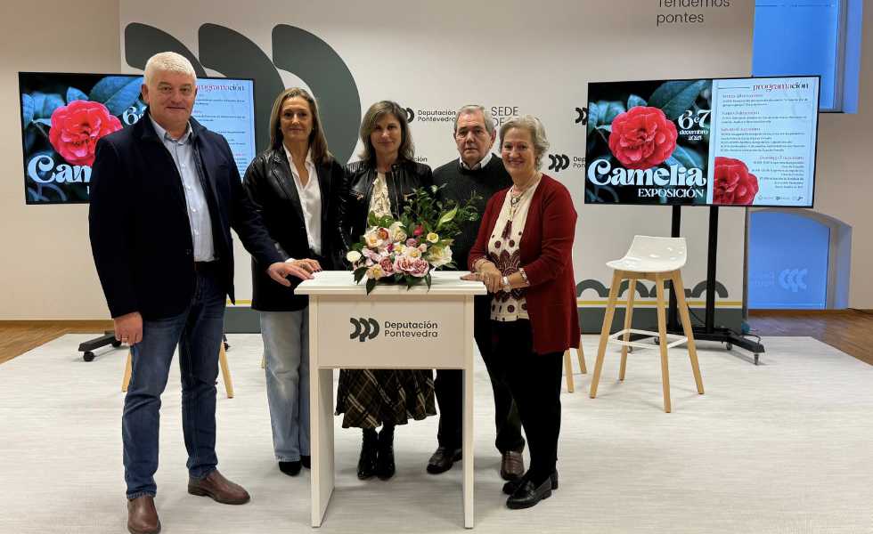 Ponteareas convierte la camelia en un espectáculo cultural y sensorial