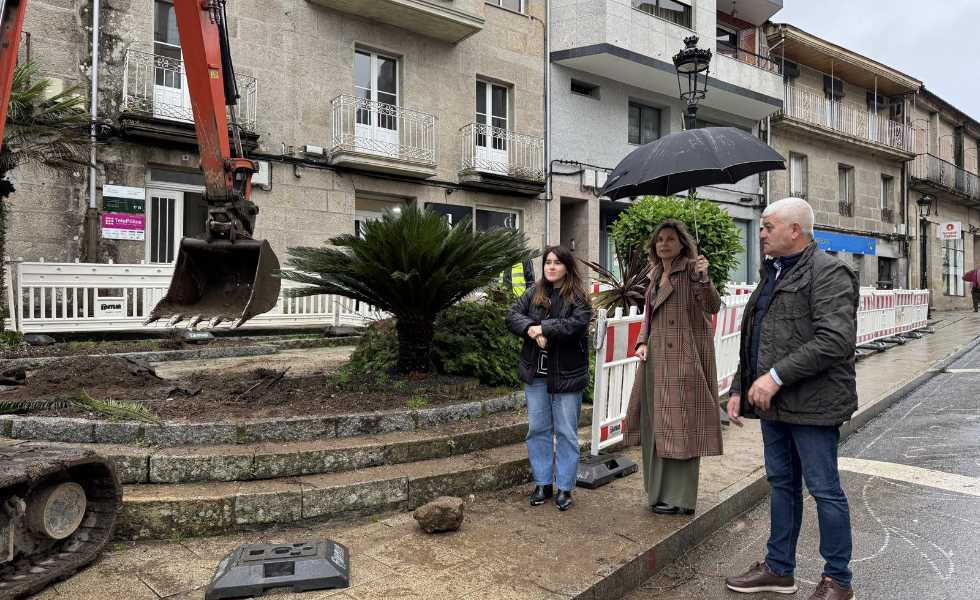 Ponteareas transforma el entorno de los Jardines de la Giralda con movilidad amable