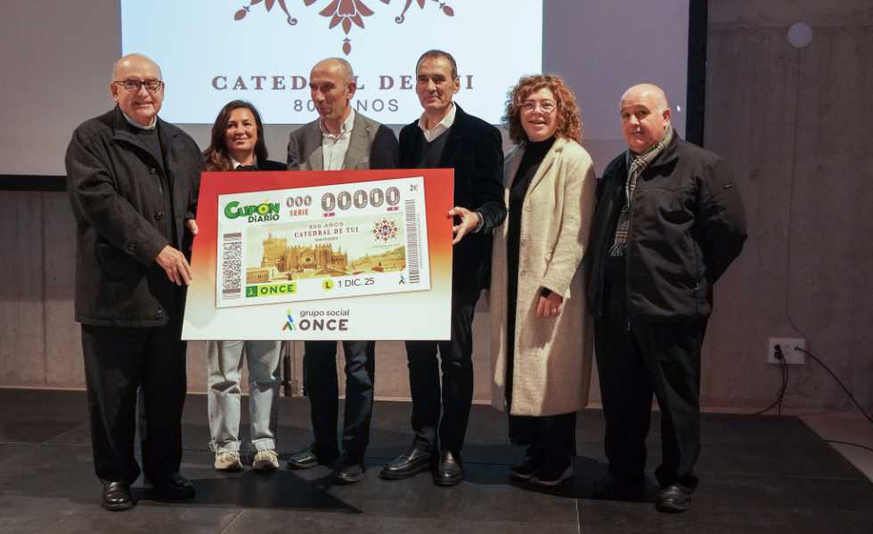 Cincuenta millones de cupones difundirán el VIII Centenario de la Catedral de Santiago
