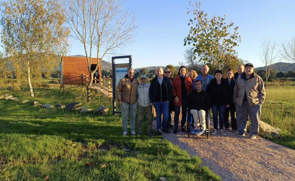 O Rosal impulsa el turismo de naturaleza con un observatorio de aves accesible en San Miguel de Tabagón