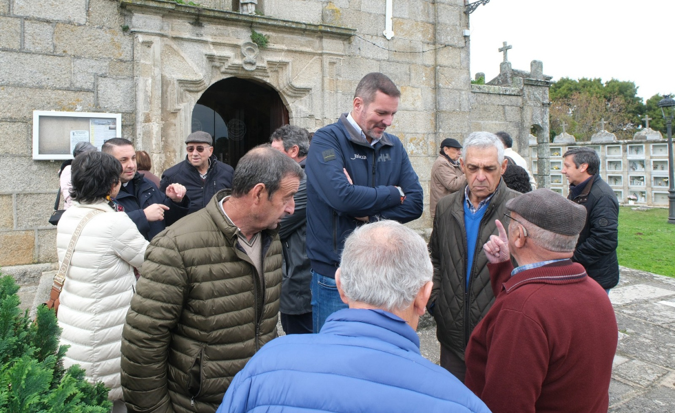 La Xunta licita por 200.000 euros la restauración de la iglesia de San Vicenzo do Grove