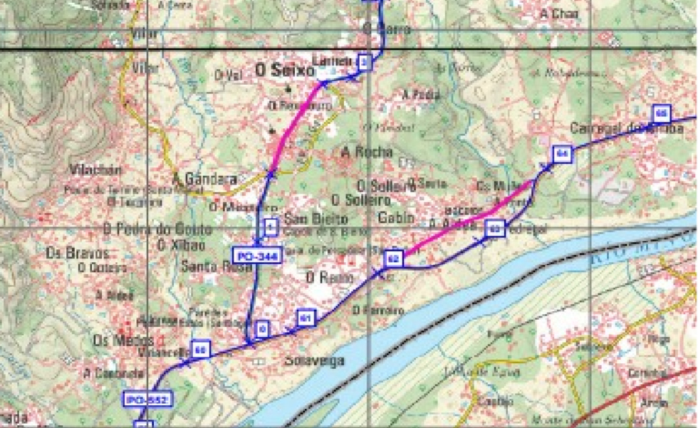 Tomiño asume la gestión de un tramo de la PO-552 a su paso por Goián