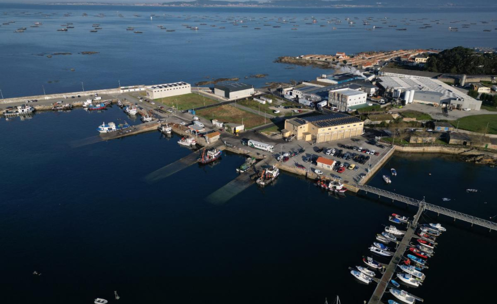 Portos de Galicia invierte más de 100.000 euros en mejoras en el muelle de Meloxo en O Grove