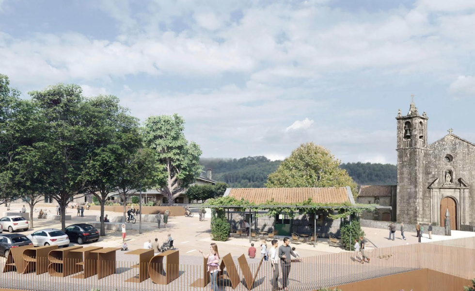 Tomiño invertirá más de un millón de euros en la reforma del entorno de la iglesia de Tebra