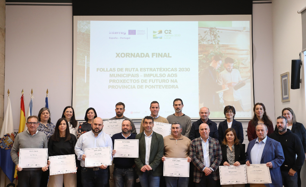 A Deputación de Pontevedra forma aos concellos para captar millóns en fondos europeos