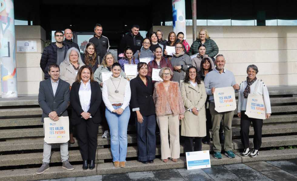 La Xunta formó a 100 personas desempleadas en Moaña