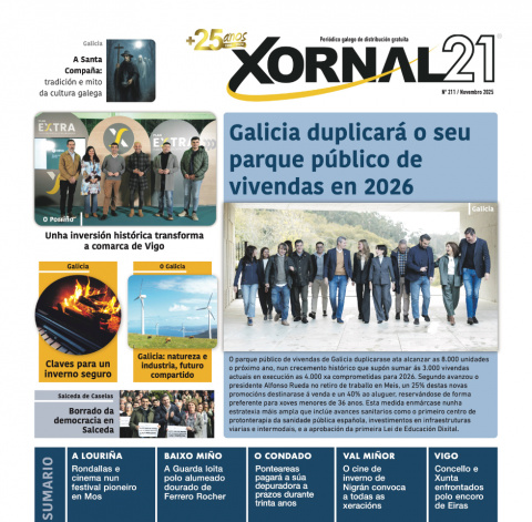 Publicamos un nuevo número de Xornal21