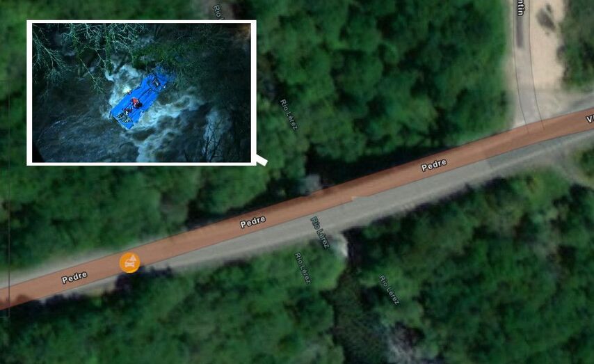 Imaxe do lugar da traxedia