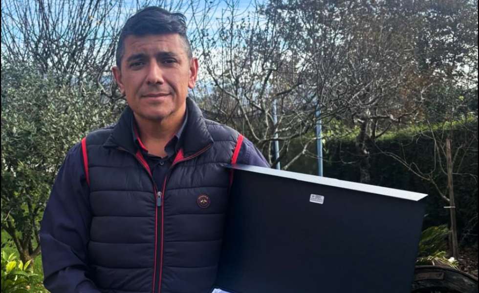 Plata para la Agrupación de Voluntarios de Protección Civil de Mos