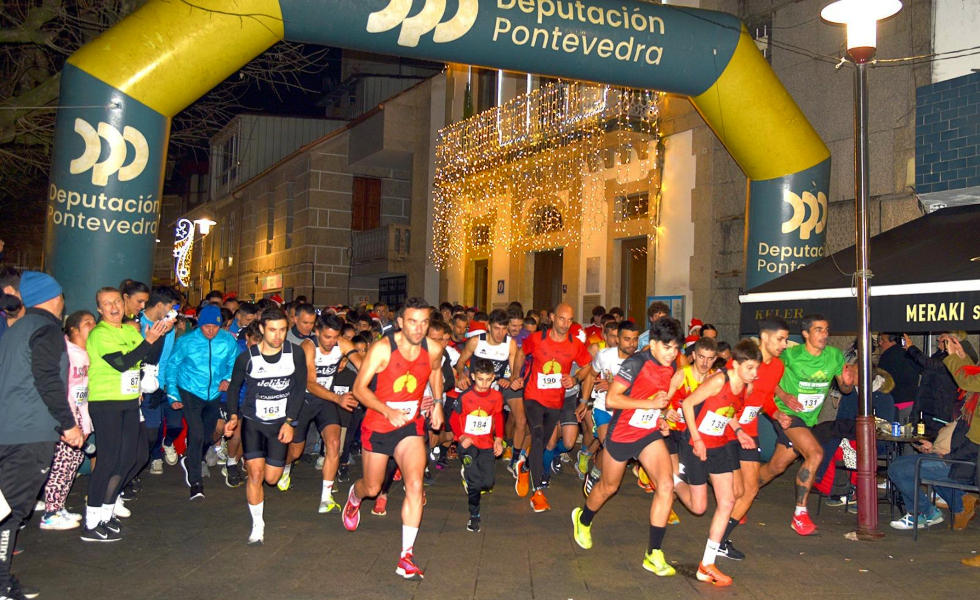 La San Silvestre solidaria de Salceda espera congregar a unas 600 personas