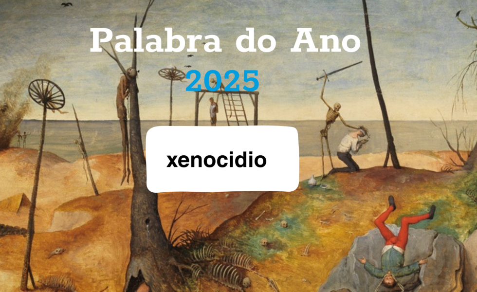 'Xenocidio', elegida Palabra del Año 2025 en gallego por la RAG y la Fundación Barrié