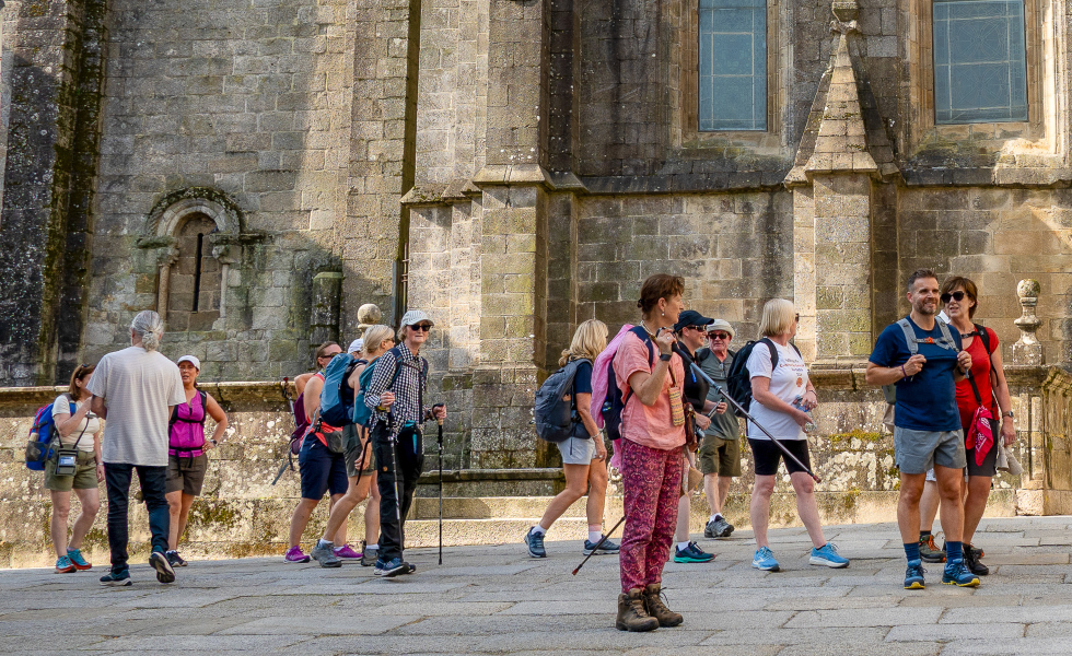 El Camino Portugués rompe la barrera de los 100.000 peregrinos en 2025