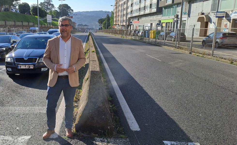 Vigo sufre los retrasos en la reforma de la Avenida de Madrid