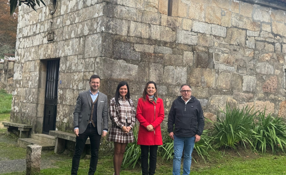 Mos ilumina su patrimonio jacobeo con una inversión de 30.000 euros