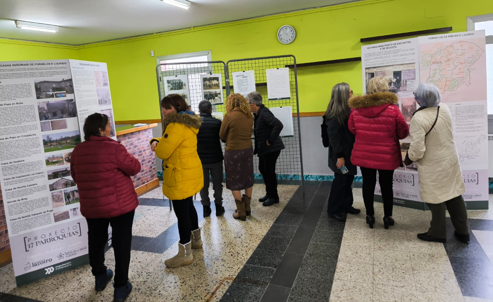 Las jornadas sobre el patrimonio de Fornelos e Lourido en Salvaterra de Miño reúnen a cerca de 200 personas