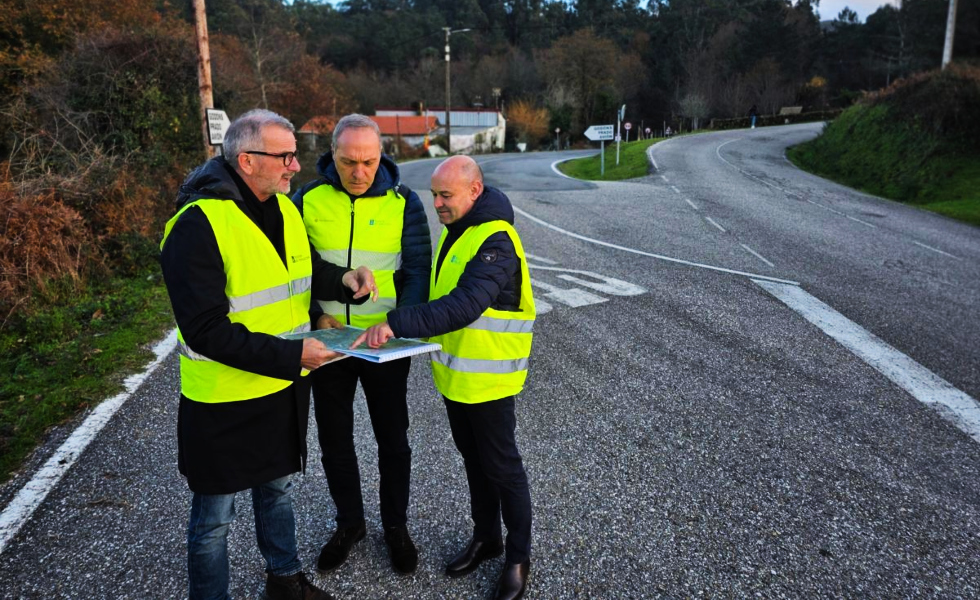 La Xunta invierte 227.000 euros para eliminar un punto negro en la carretera de Covelo