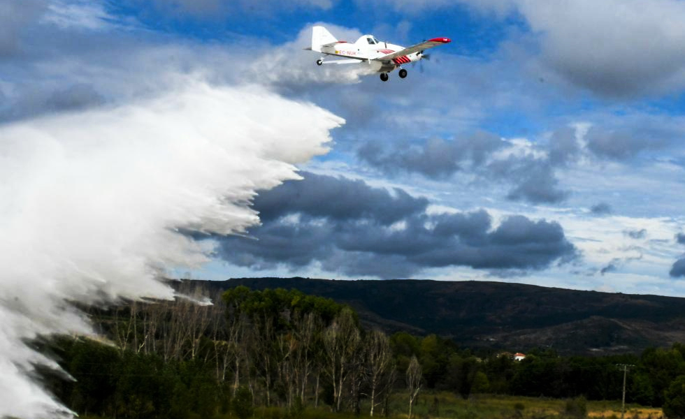 Galicia refuerza su dispositivo aéreo contra incendios con dos nuevos aviones