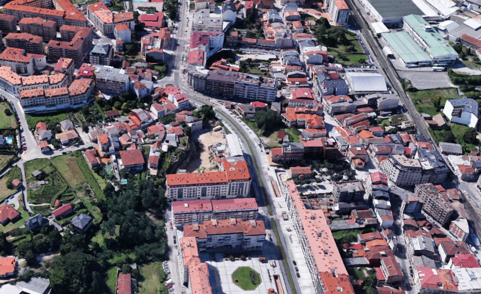 La nueva ordenanza de Porriño privatiza el suelo de zonas verdes públicas para comercio y aparcamientos